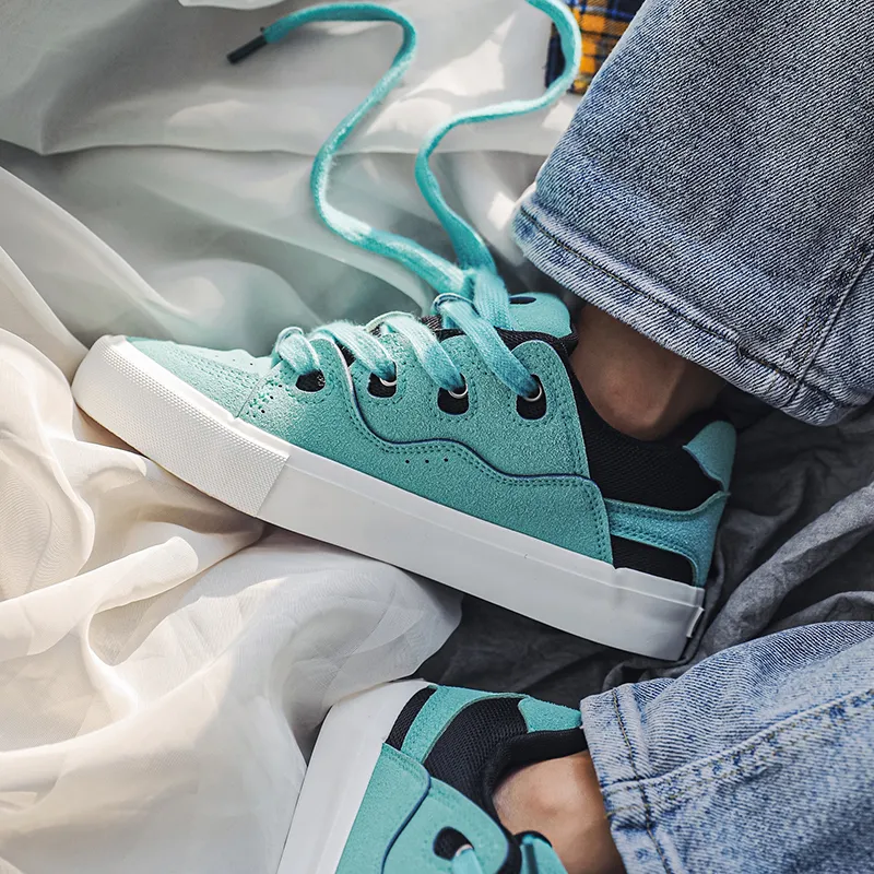WEISHIBANGWEI Wear resistant Lightweight Breathable And Non slip. Low Top Skateboard Shoes Unisex-3