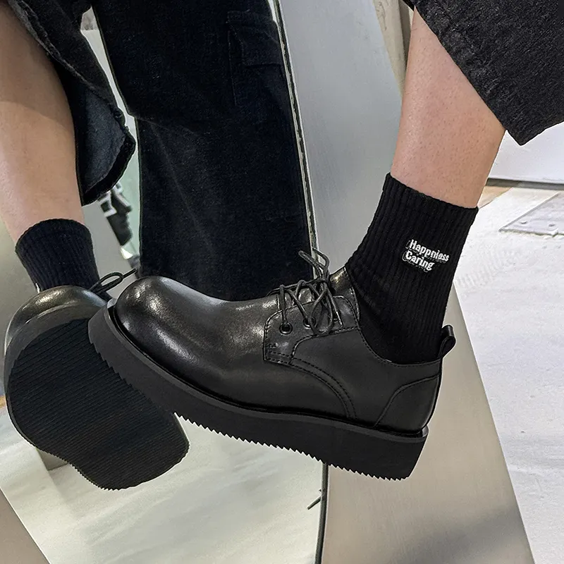 WEISHIBANGWEI Casual Shoes Men's Black-1