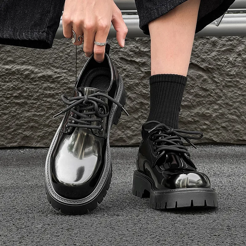 WEISHIBANGWEI Casual Shoes Men's Black-2