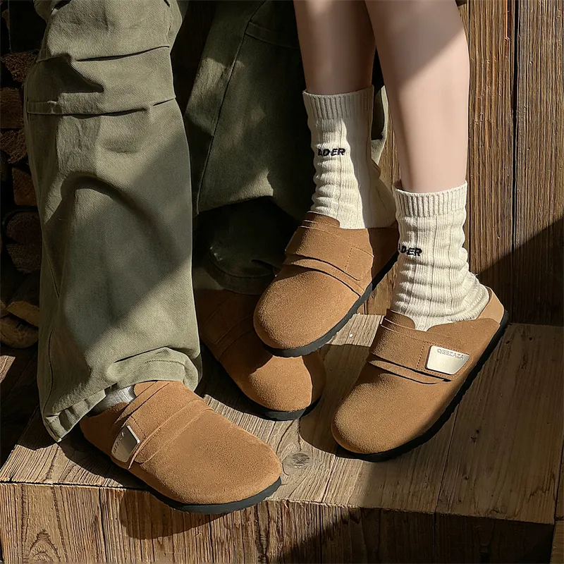 WEISHIBANGWEI Wrap toe Slippers Unisex-8