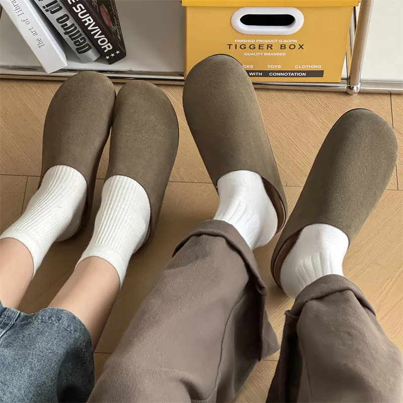 WEISHIBANGWEI Slip Resistant Wrap toe Slippers Unisex-6