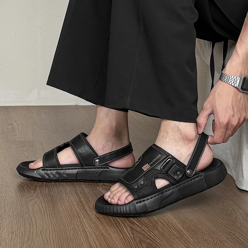 WEISHIBANGWEI Beach Sandals Men's-12
