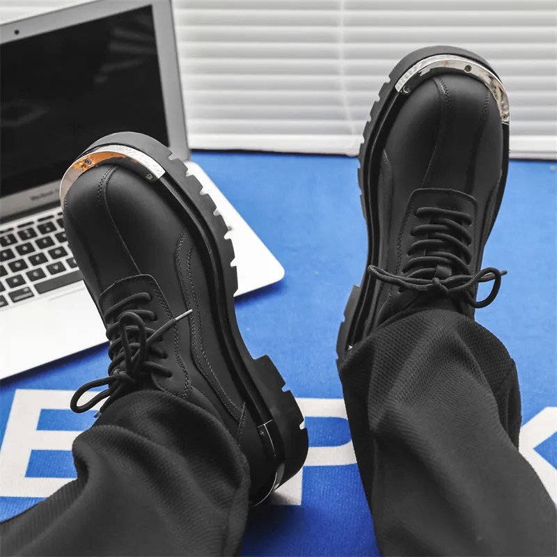 WEISHIBANGWEI Casual Shoes Men's Black-19
