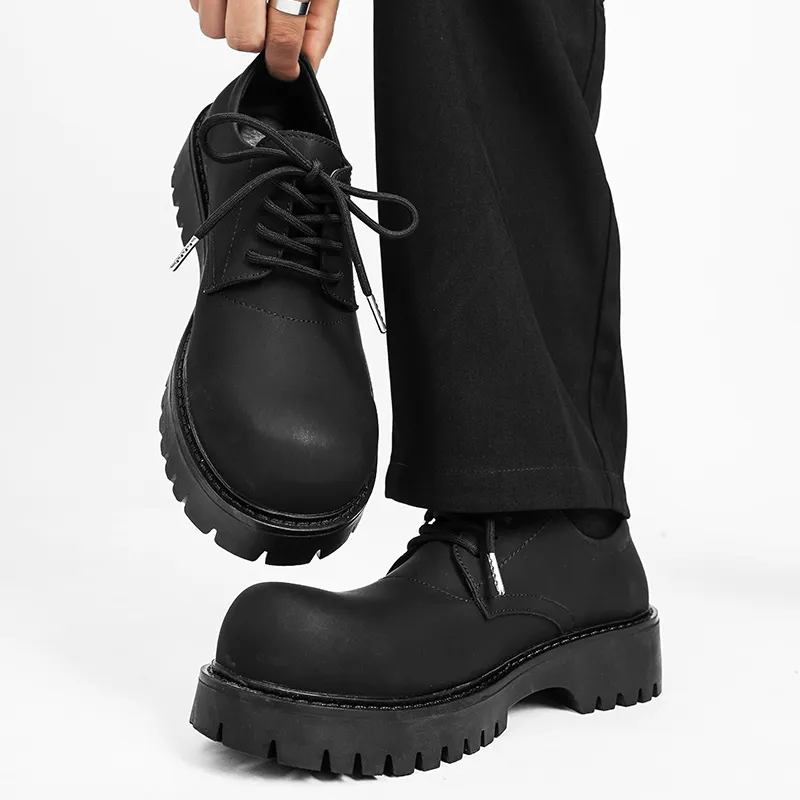 WEISHIBANGWEI Casual Shoes Men's Black-8