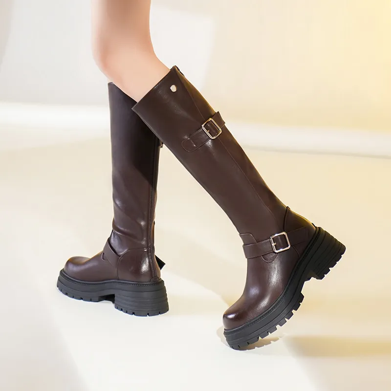 WEISHIBANGWEI Knee high Boots Women's-7
