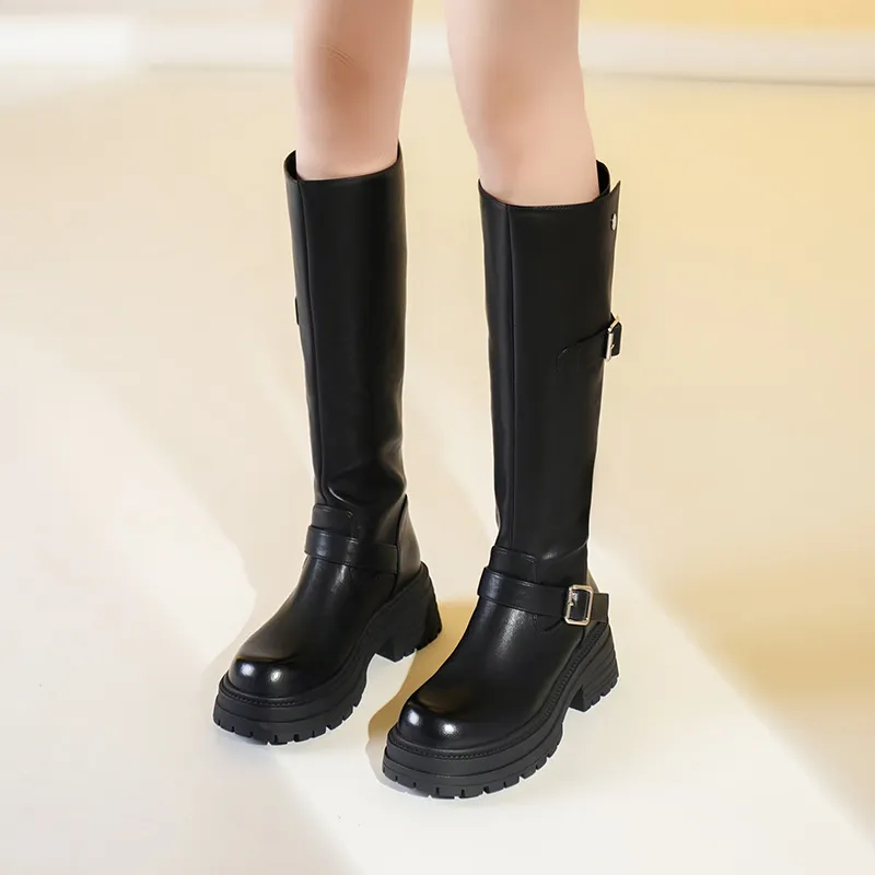 WEISHIBANGWEI Knee high Boots Women's-13