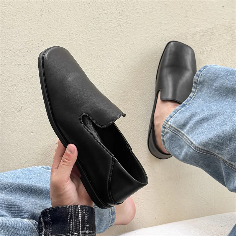 WEISHIBANGWEI Casual Shoes Men's Black-1