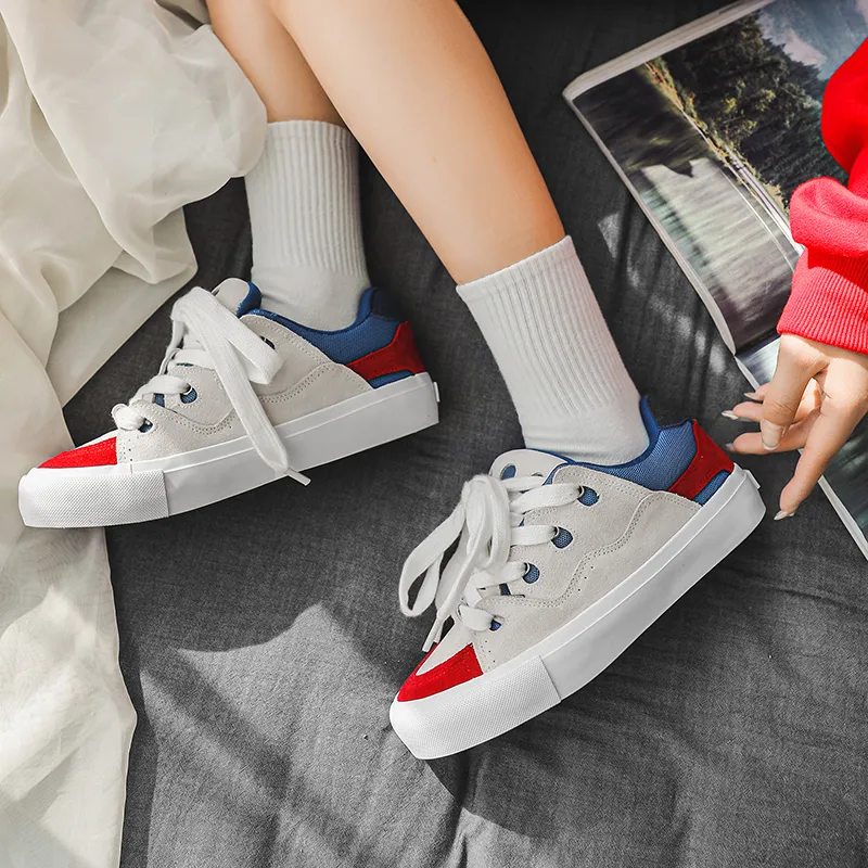 WEISHIBANGWEI Wear resistant Lightweight Breathable And Non slip. Low Top Skateboard Shoes Unisex-17