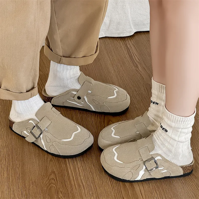 WEISHIBANGWEI Wrap toe Slippers Unisex-11