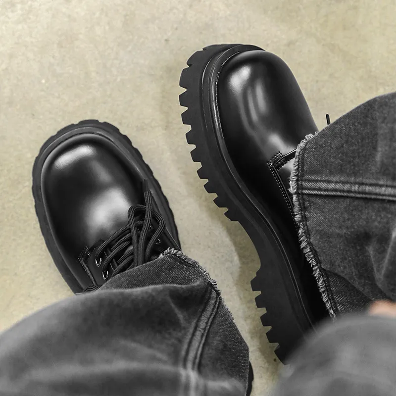 WEISHIBANGWEI Casual Shoes Men's Black-1