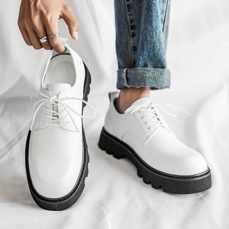 WEISHIBANGWEI Casual Shoes Men's Black-13