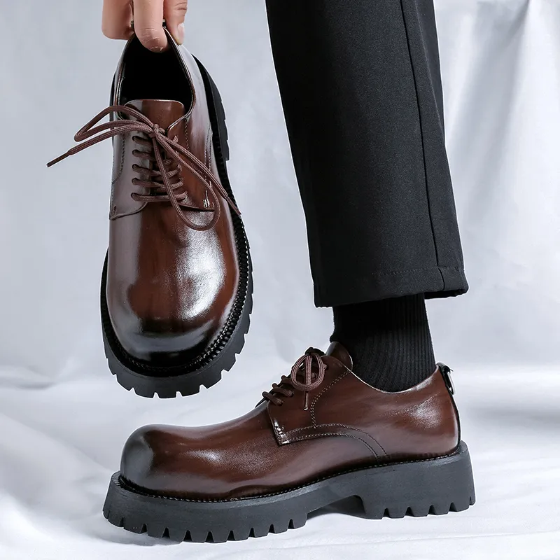 WEISHIBANGWEI Casual Shoes Men's Black-14