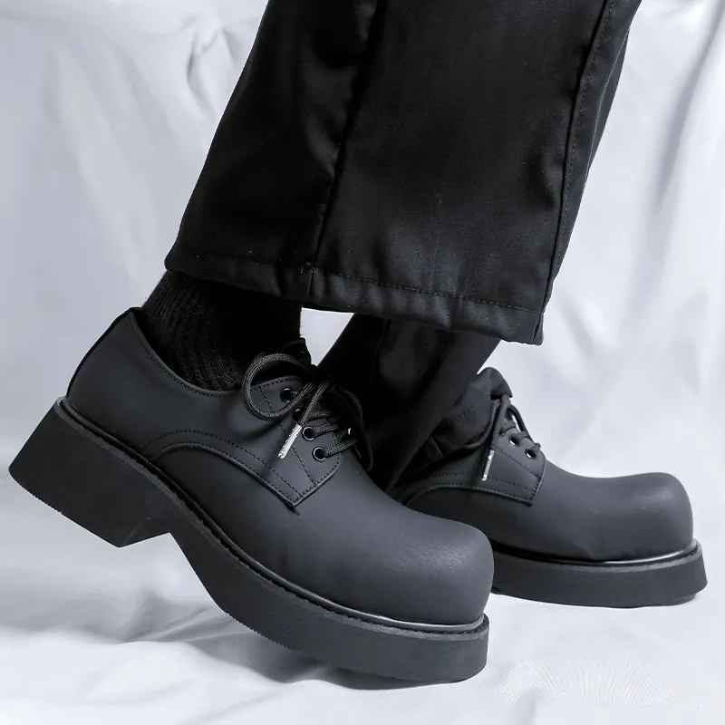 WEISHIBANGWEI Casual Shoes Men's Black-6