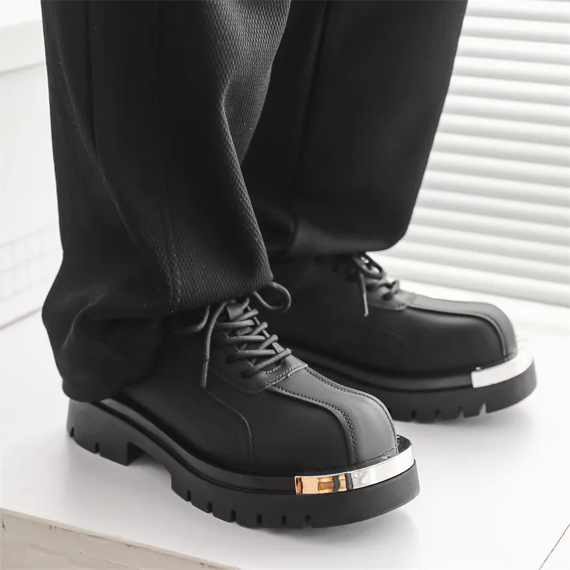 WEISHIBANGWEI Casual Shoes Men's Black-18
