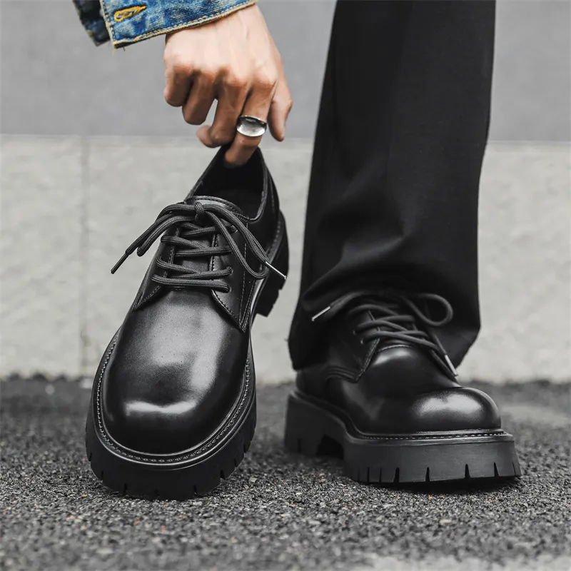 WEISHIBANGWEI Casual Shoes Men's Black-1