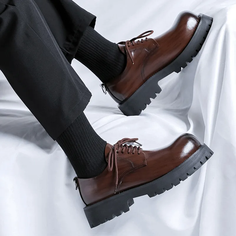 WEISHIBANGWEI Casual Shoes Men's Black-15
