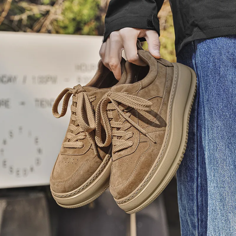 WEISHIBANGWEI Low Top Casual Shoes Men's-11