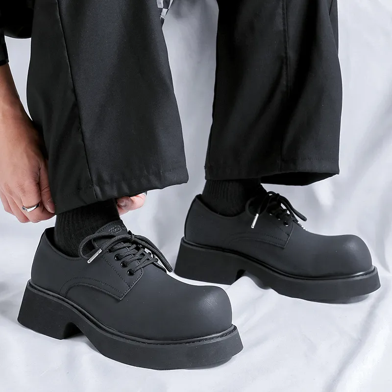 WEISHIBANGWEI Casual Shoes Men's Black-2
