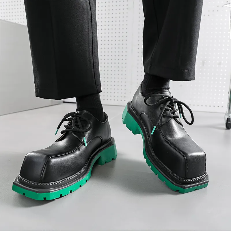 WEISHIBANGWEI Casual Shoes Men's Black-11