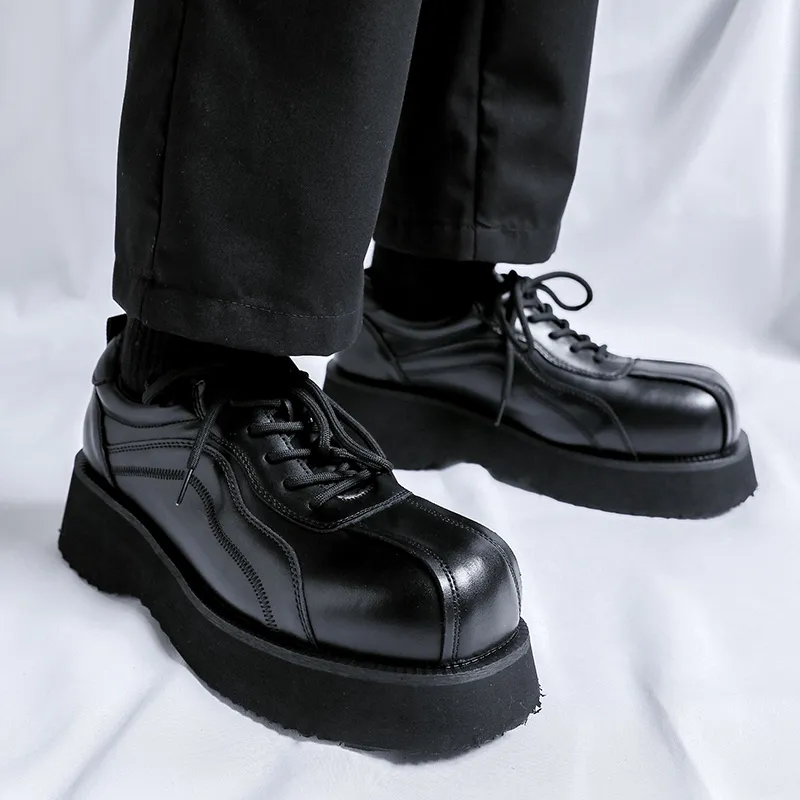 WEISHIBANGWEI Casual Shoes Men's Black-9