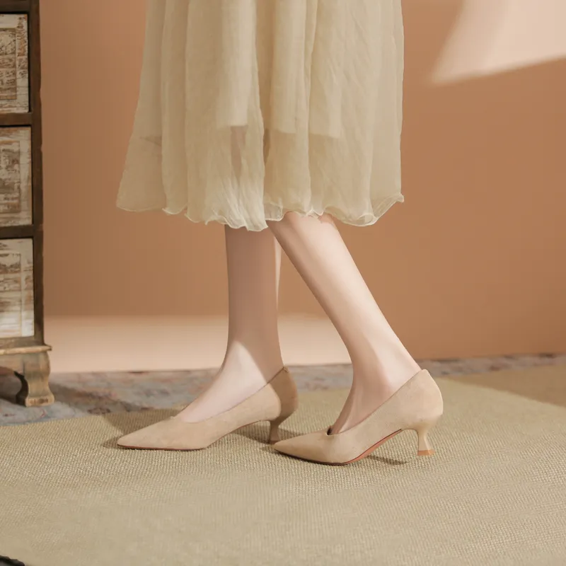 WEISHIBANGWEI Slim Heel High Heels Women's-9