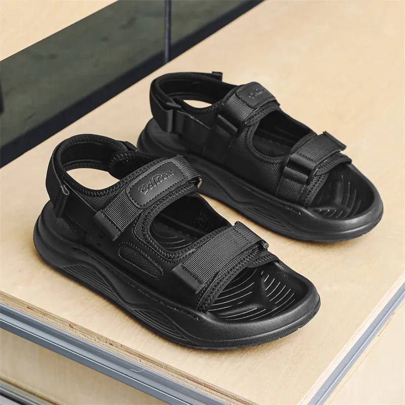 WEISHIBANGWEI Beach Sandals Men's-4