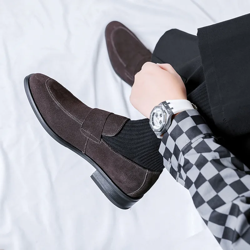 WEISHIBANGWEI Loafers Men-14