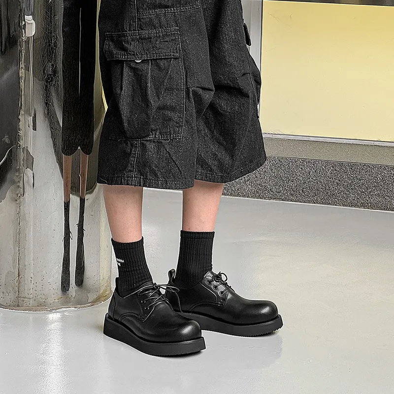 WEISHIBANGWEI Casual Shoes Men's Black-6