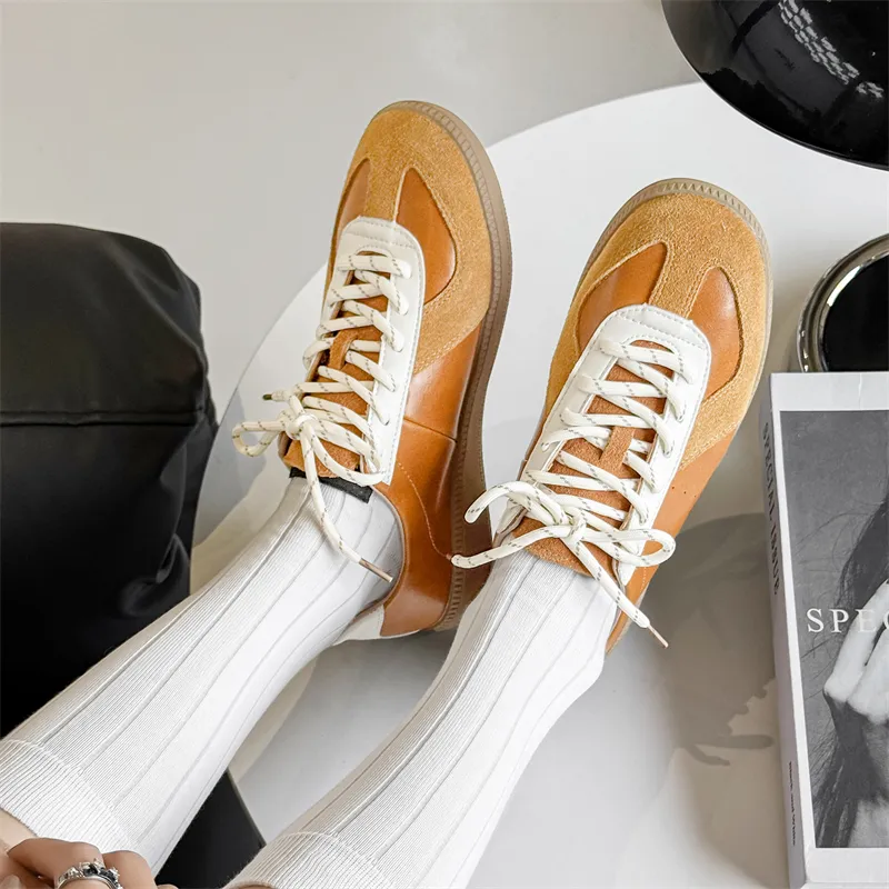 WEISHIBANGWEI Skateboard Shoes Unisex Yellow-10
