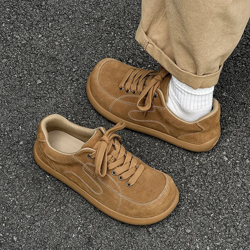 WEISHIBANGWEI Casual Shoes Men's Yellow-3