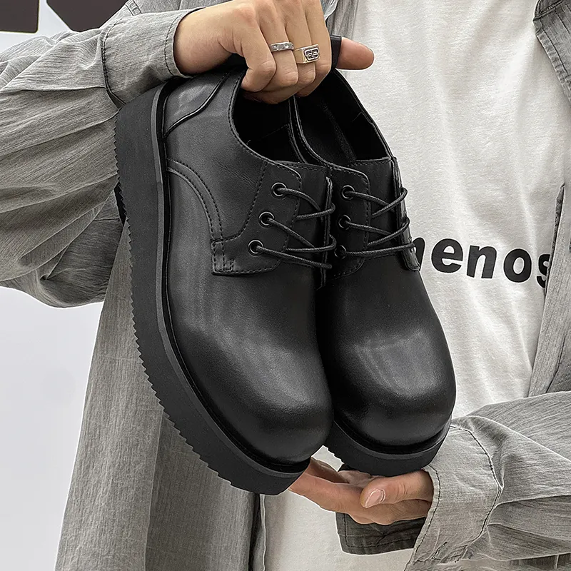 WEISHIBANGWEI Casual Shoes Men's Black-2