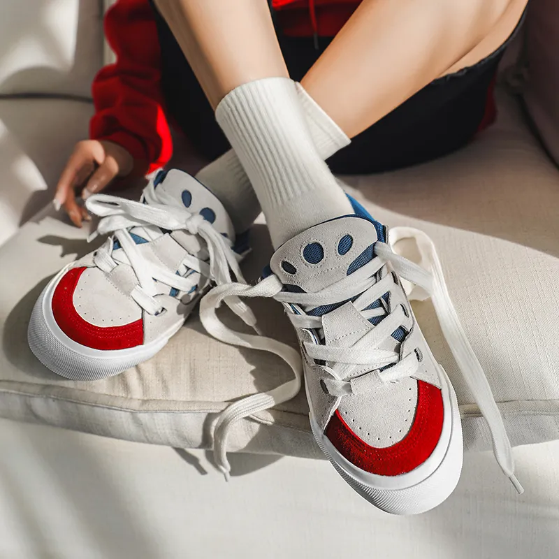 WEISHIBANGWEI Wear resistant Lightweight Breathable And Non slip. Low Top Skateboard Shoes Unisex-18