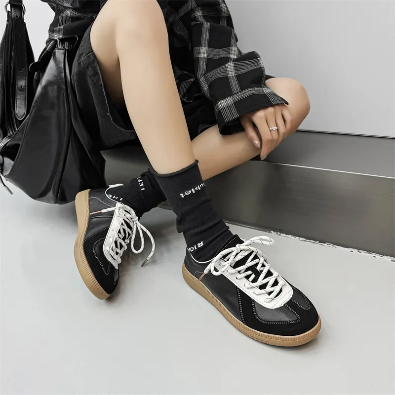 WEISHIBANGWEI Skateboard Shoes Unisex Black-10