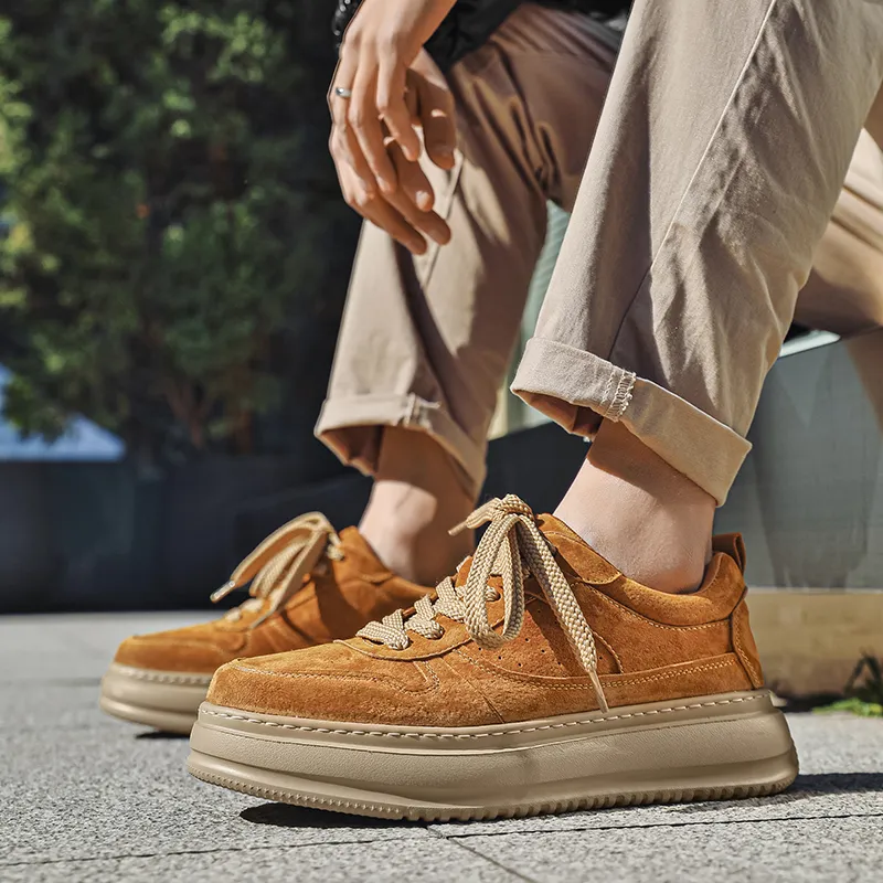 WEISHIBANGWEI Low Top Casual Shoes Men's-3