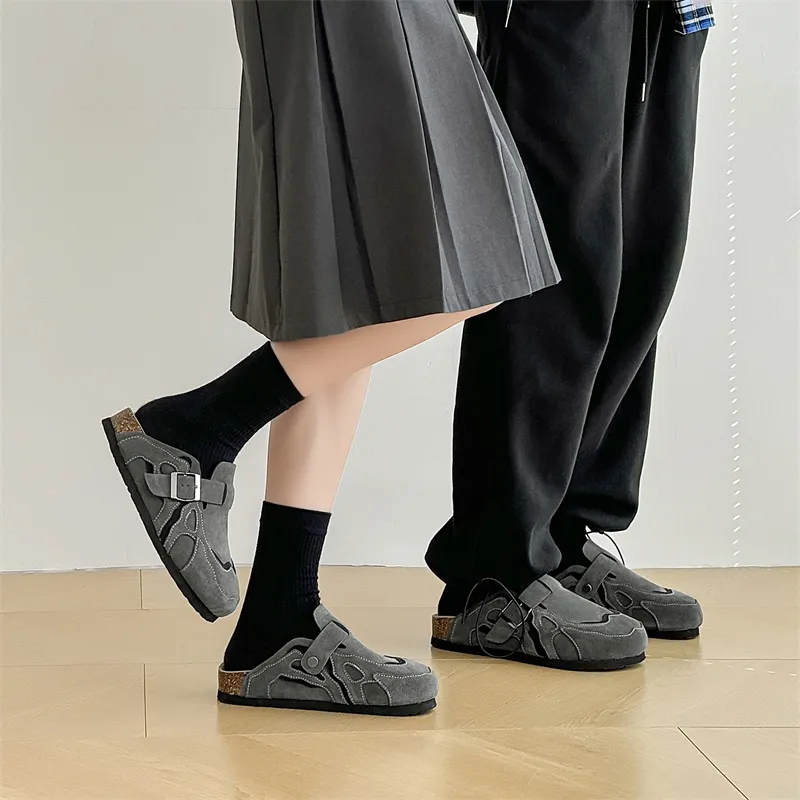 WEISHIBANGWEI Wrap toe Slippers Unisex-14