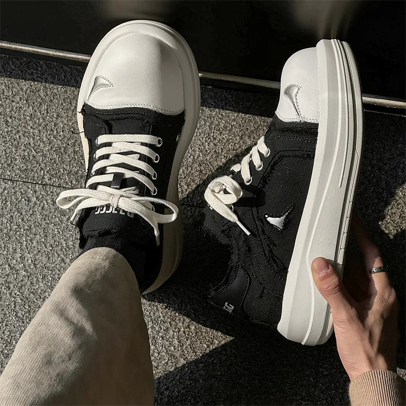 WEISHIBANGWEI Canvas Shoes Men's-2