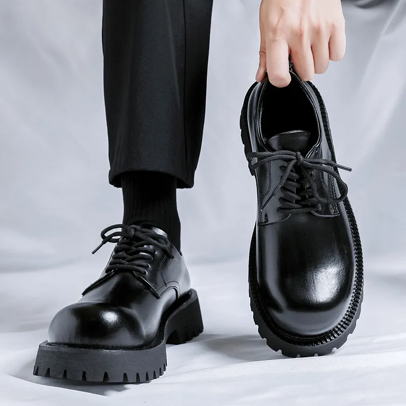 WEISHIBANGWEI Casual Shoes Men's Black-2