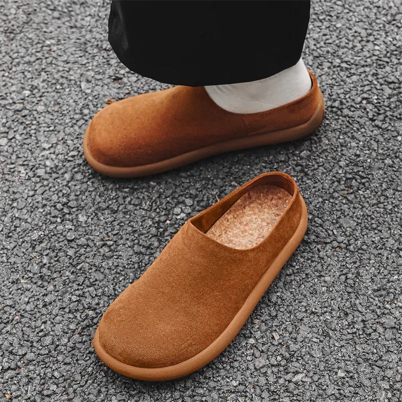 WEISHIBANGWEI Closed Toe Slippers Men's-5