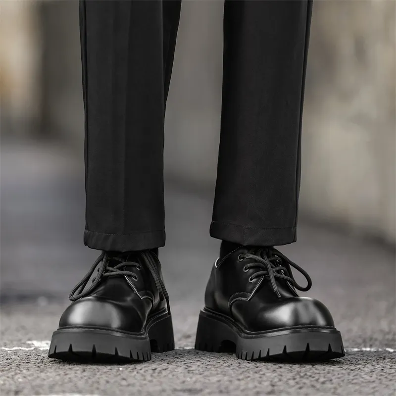 WEISHIBANGWEI Casual Shoes Men's Black-7