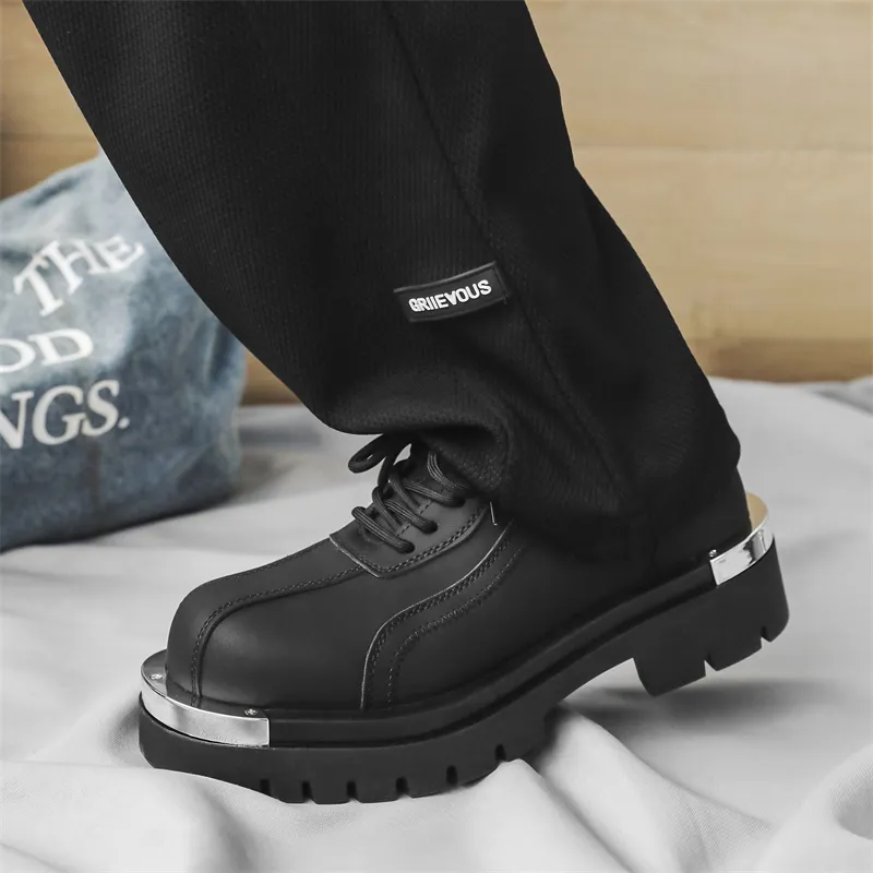 WEISHIBANGWEI Casual Shoes Men's Black-20