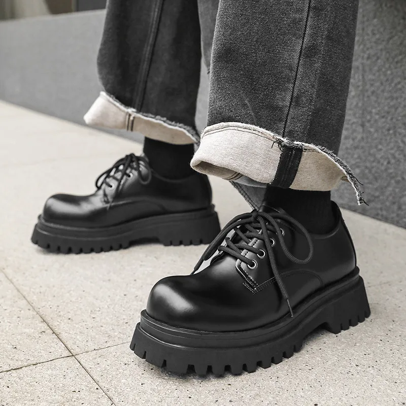 WEISHIBANGWEI Casual Shoes Men's Black-2