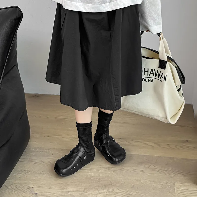 WEISHIBANGWEI Closed Toe Slippers Unisex Black-12