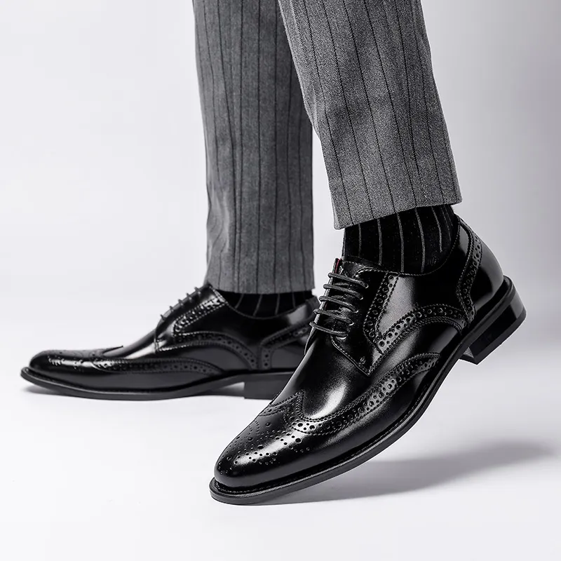 WEISHIBANGWEI Dress Shoes Men's-3
