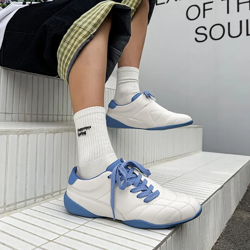 WEISHIBANGWEI Casual Shoes Unisex White-5