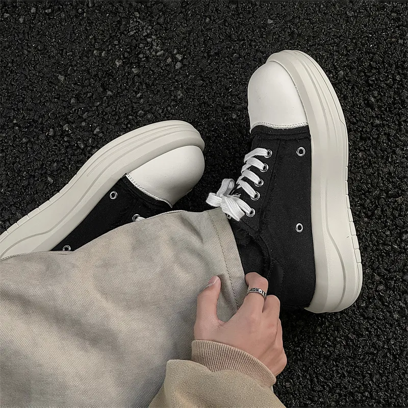 WEISHIBANGWEI Canvas Shoes Men's-4