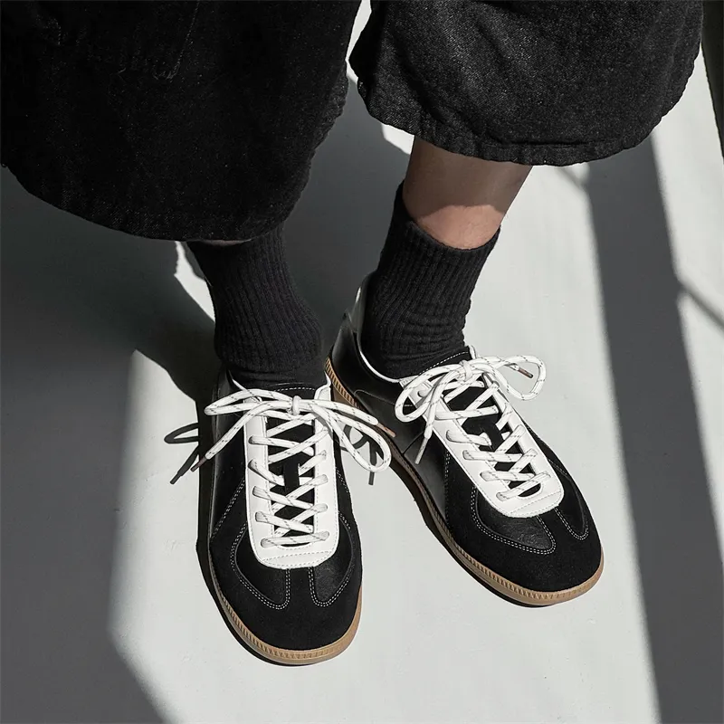 WEISHIBANGWEI Skateboard Shoes Unisex Black-4