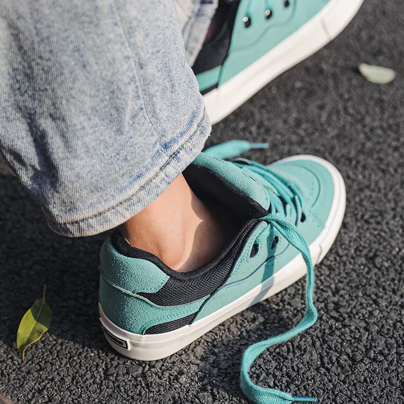 WEISHIBANGWEI Wear resistant Lightweight Breathable And Non slip. Low Top Skateboard Shoes Unisex-4