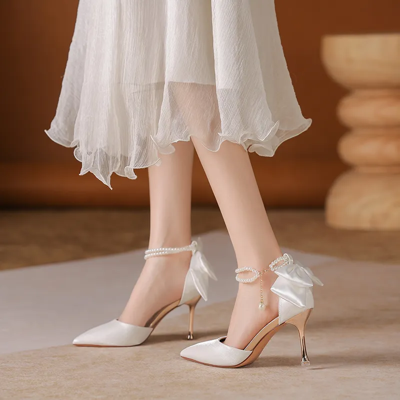 WEISHIBANGWEI Slim Heel High Heels Women's-12