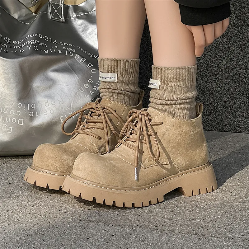 WEISHIBANGWEI Ankle Boots Unisex Yellow-11