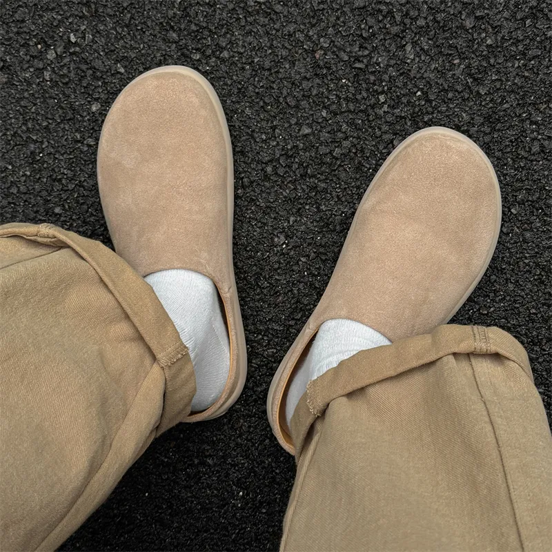 WEISHIBANGWEI Rubber Sole Slip Resistant Wrap toe Slippers Unisex-34
